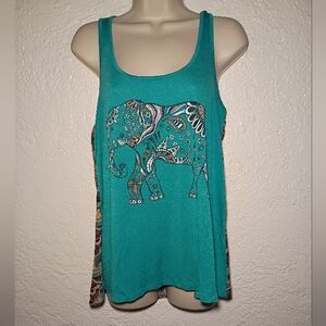 Sugar High Painted Elephant Tank